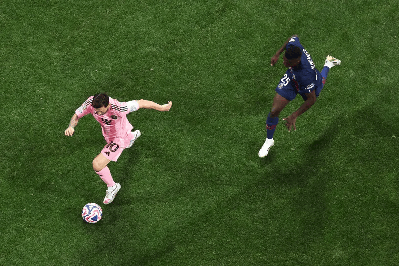 日本J2联赛_世俱杯-登贝莱复出梅西哑火 内维斯双响巴黎4-0迈阿密