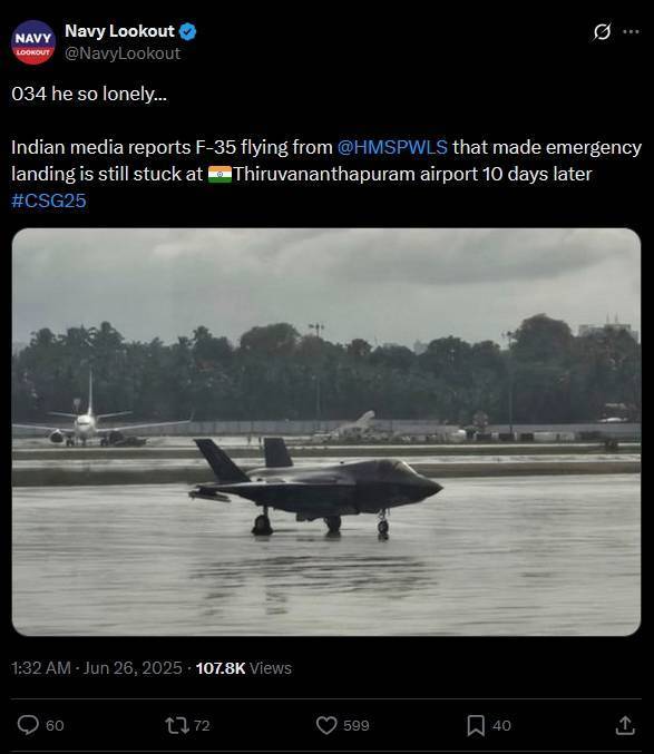 索非亚列夫斯基VS比尔舒华夏普尔_英F-35战机“趴窝”印度机场20天索非亚列夫斯基VS比尔舒华夏普尔,印度人集体调侃:果然是英国的,来了就不肯走