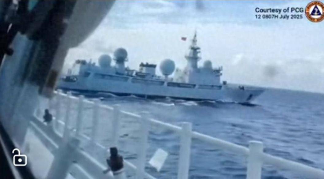 皇冠信用网登3代理_69海里对峙!美军与19国联合演习之际皇冠信用网登3代理,中方052D携带高超音速导弹,直接近距离震慑