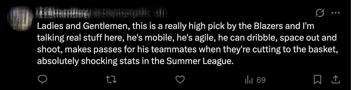 皇冠足球网_美媒热议杨瀚森NBA夏季联赛出色表现 网友称开拓者捡了“大漏”皇冠足球网!