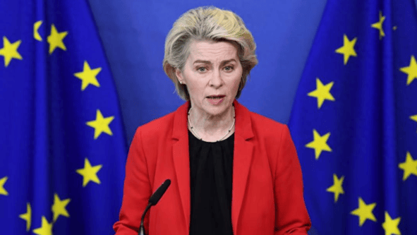 皇冠体育App下载_冯德莱恩2天后访华皇冠体育App下载,中欧一旦联手,美国关税战或将彻底失败