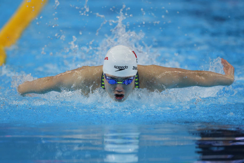 皇冠信用网需要押金吗_世锦赛女子100米蝶泳决赛皇冠信用网需要押金吗，张雨霏0.14秒之差无缘奖牌