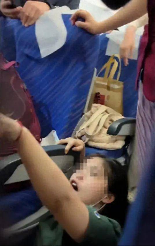 足球平台代理出租合作_“他还是孩子足球平台代理出租合作,你就不能体谅他吗?”疑因熊孩子顶座起冲突,飞机降落后女生被对方一家四口打趴