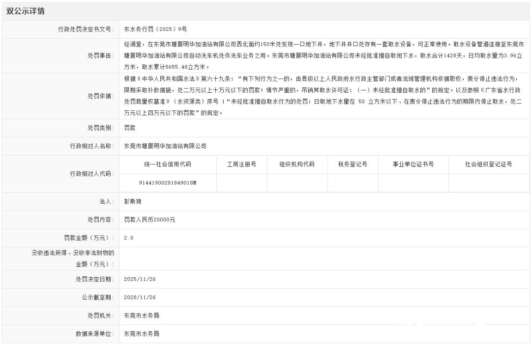 皇冠信用盘登2代理申请
_东莞一加油站未经批准皇冠信用盘登2代理申请
,擅自取地下水5655.48立方米