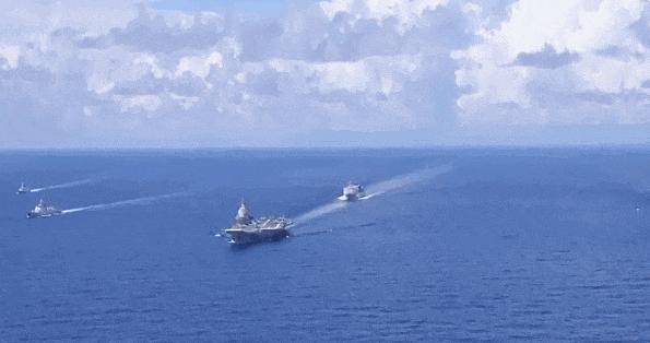 皇冠信用网会员开户_央视曝光：台岛附近海域皇冠信用网会员开户，延安舰抢占阵位，“单挑”外军舰队